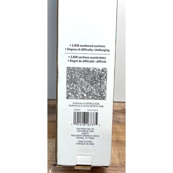 Artists Loft Necessities Paint-By-Number Kit 20" x 16" Horizontal Includes Woode - Picture 4 of 5